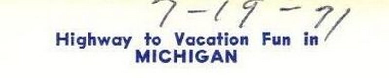 US-2 Motel - Vintage Postcard